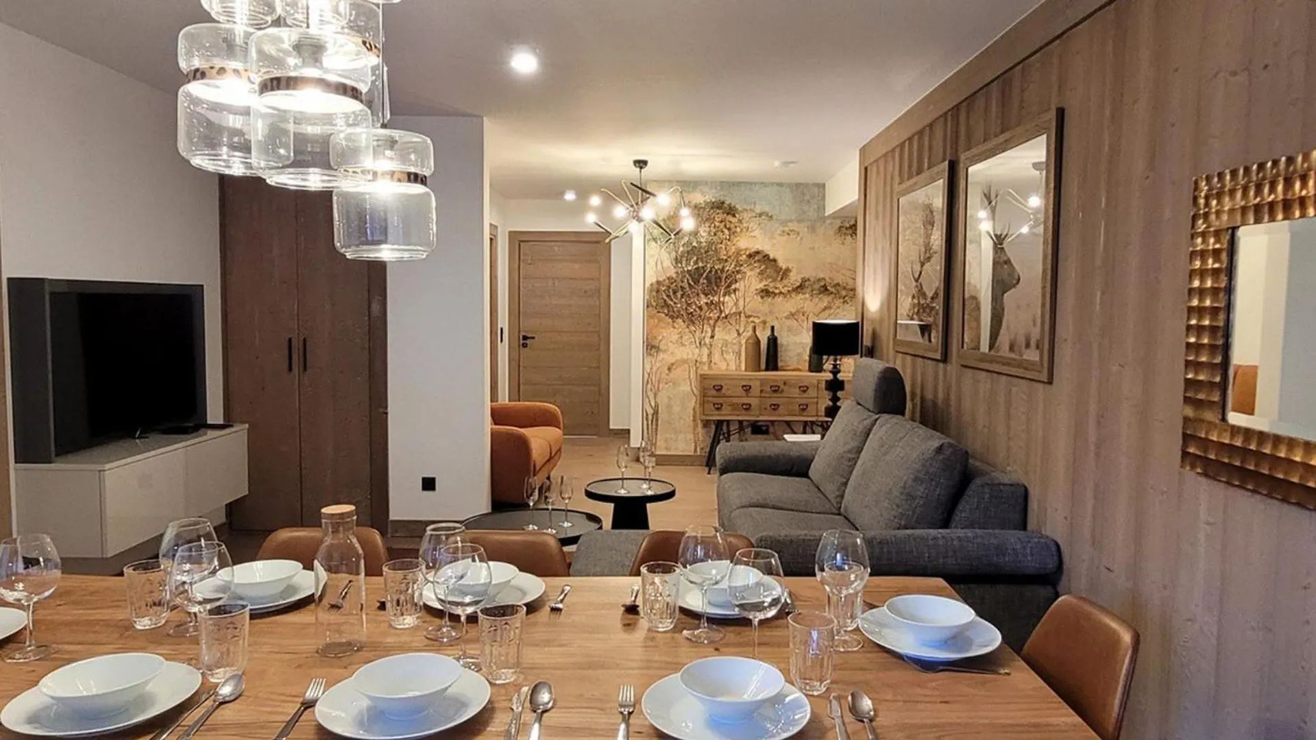 Appartement Central Tout Confort Avec Grande Terrasse, Wifi, Parking, 8 Personnes - Fr-1-598-99 Les Gets Francie